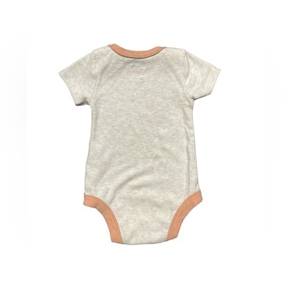 Disney Baby "Friendsgiving" Mickey Mouse & Friends Onesie in‎ Gray Size 0/3M - Picture 2 of 5